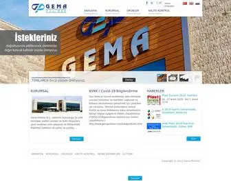 Gemapolimer.com(Gema Polimer (Masterbatch & Compounds)) Screenshot