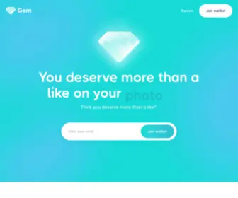 Gemapp.io(You Deserve More Than a Like) Screenshot