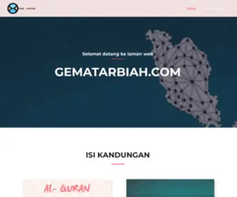 Gematarbiah.com(Merungkai Pelbagai Permasalahan) Screenshot
