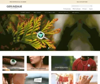 Gemavenue.com(Sterling Silver Jewelry) Screenshot