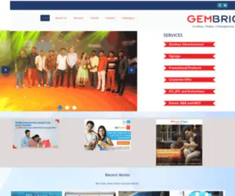 Gembrio.in(Outdoor advertising company) Screenshot