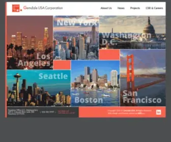 Gemdaleusa.com(Gemdale USA) Screenshot