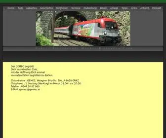 Gemec.at(Grazer Eisenbahner Modell) Screenshot