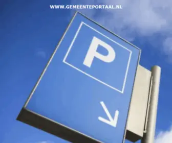 Gemeenteportaal.nl(Gemeente Portaal Services Parkeren) Screenshot