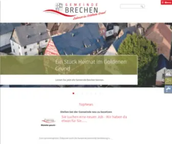 Gemeinde-Brechen.de(Gemeinde Brechen) Screenshot