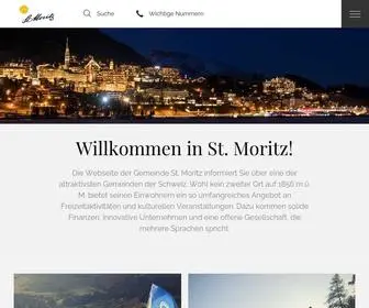 Gemeinde-Stmoritz.ch(Gemeinde St) Screenshot