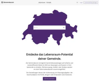 Gemeindescan.ch(Gemeindescan) Screenshot