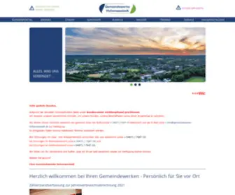 Gemeindewerke-Hohenwestedt.de(Gemeindewerke Hohenwestedt) Screenshot