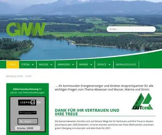 Gemeindewerke-Waging.de(Gemeindewerke Waging) Screenshot