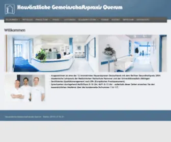 Gemeinschaftspraxis-Querum.de(Hausärztliche) Screenshot
