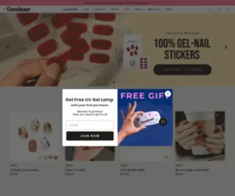 Gemhour.com(Online Nail Boutique l Express Shipping Worldwide) Screenshot