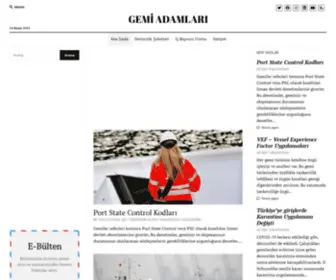 Gemiadamlari.org(GEMİ ADAMLARI) Screenshot