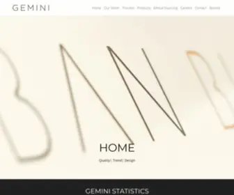 Gemini-Fashion.com(Gemini Fashions) Screenshot