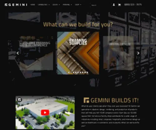 Geminibuildsit.com(Gemini) Screenshot