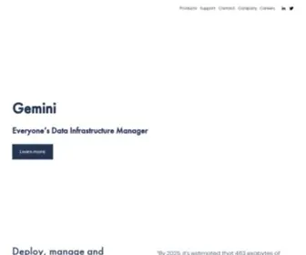 Geminidata.com(Gemini Data) Screenshot