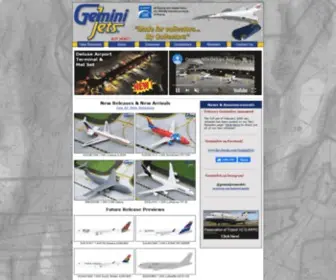Geminijets.com(Diecast Airplane and Airliner Models) Screenshot