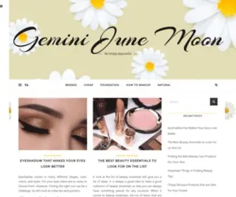 Geminijunemoon.com(Gemini June Moon) Screenshot