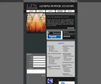 Geminipower.com(Gemini Power System) Screenshot