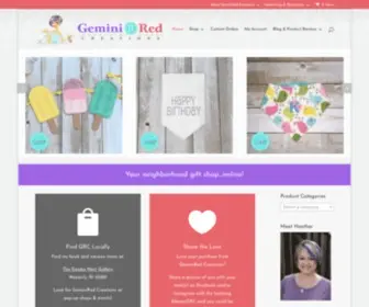 Geminiredcreations.com(GeminiRed Creations) Screenshot