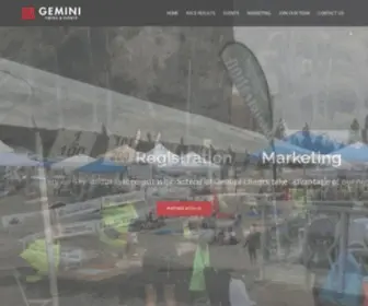 Geminitiming.com(Gemini Timing) Screenshot