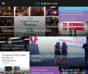 Gemius.com.tr(Türkiye) Screenshot