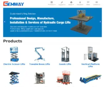 Gemlift.com(Boom Lifts) Screenshot