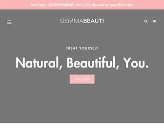 Gemmabeauti.com(Online beauty store) Screenshot