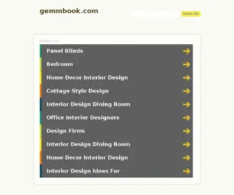 Gemmbook.com(Living Room Designs) Screenshot