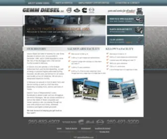 Gemmdiesel.com(Gemm Diesel) Screenshot