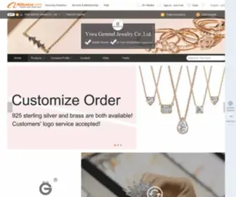 Gemnel.com(Yiwu Gemnel Jewelry Co) Screenshot