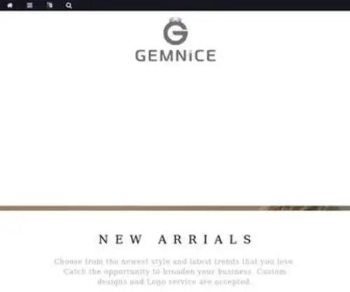 Gemnice.com(Wedding Rings) Screenshot