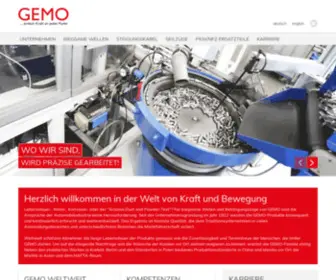 Gemo-Krefeld.de(Seilzüge) Screenshot