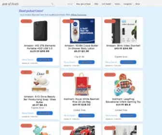 Gemofdeals.com(Deals and Discounts) Screenshot