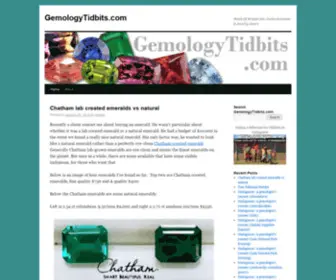 Gemologytidbits.com(Pearls Of Wisdom For Novice Gemstone & Jewelry Lovers) Screenshot