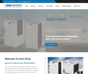 Gemorion.in(Industrial Chiller Manufacturers) Screenshot