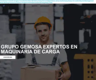 Gemosa.com.mx(Montacargas) Screenshot