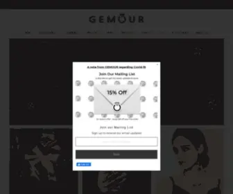 Gemour.com(SHOP GEMOUR) Screenshot