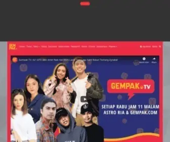 Gempak.com(Dalang dunia hiburan di Nusantara) Screenshot