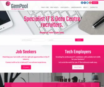 Gempool.ie(Your Trusted Irish Recruitment Partner for IT Jobs) Screenshot