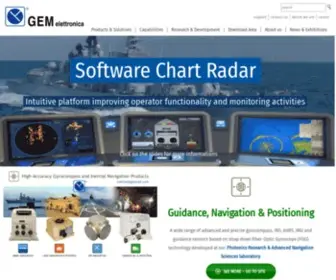 Gemrad.com(GEM elettronica) Screenshot