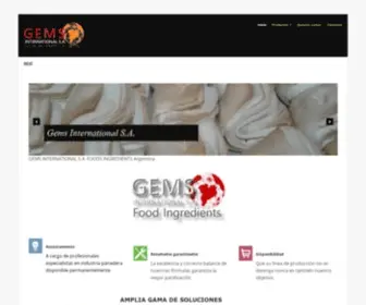 Gems-INT.com(Gems International) Screenshot