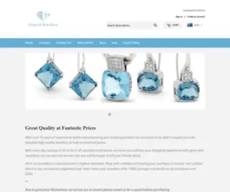 Gemsandjewellery.com.au(Gems and) Screenshot