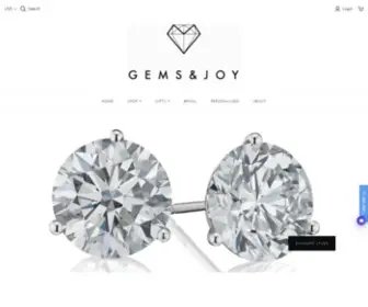 Gemsandjoy.com(Gems and Joy) Screenshot