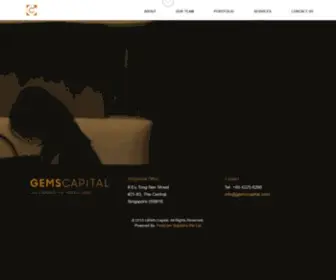 Gemscapital.com(Gems Capital) Screenshot