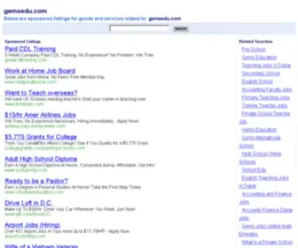 Gemsedu.com(Gemsedu) Screenshot