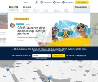 Gemseducation.com(GEMS Education) Screenshot