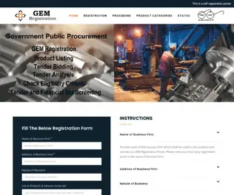 Gemsignup.com(GEM Registration Online Consultancy) Screenshot