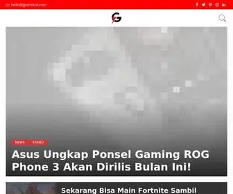 Gemskul.com(Portal Media Indonesia) Screenshot