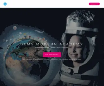 Gemsmodernacademygurgaon.com(GEMS Modern Academy) Screenshot