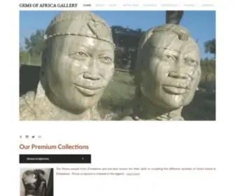 Gemsofafricagallery.com(Gems of Africa Gallery) Screenshot